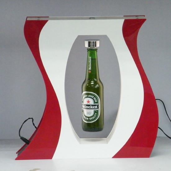 ledアクリルディスプレイスタンディング磁気浮遊ビール広告のための仕入れ・メーカー・工場