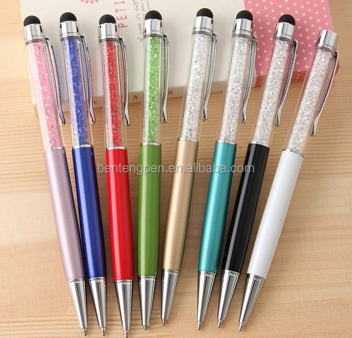 新しい結晶2014年プロモーションペン/カスタムp10204の色の様々なプロモーションペン問屋・仕入れ・卸・卸売り