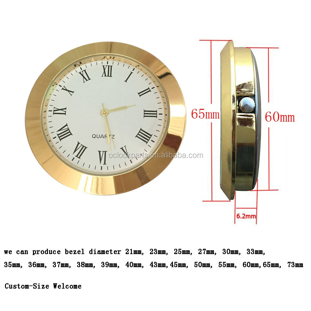 65mm Small Clock Inserts Buy Clock Inserts,Small Clock Inserts,65mm