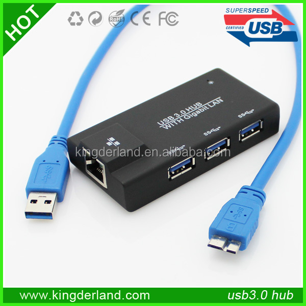 3ポートハブ付き1rj4510/100/1000ギガビットイーサネットlanネットワークアダプタを有線問屋・仕入れ・卸・卸売り