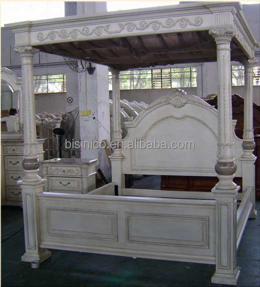 Bisini高級家具、アンティークベッドルーム家具キングサイズ