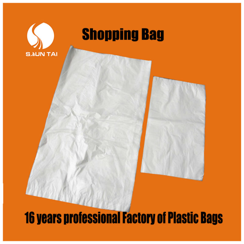 transparent household packaging plastic bags on roll