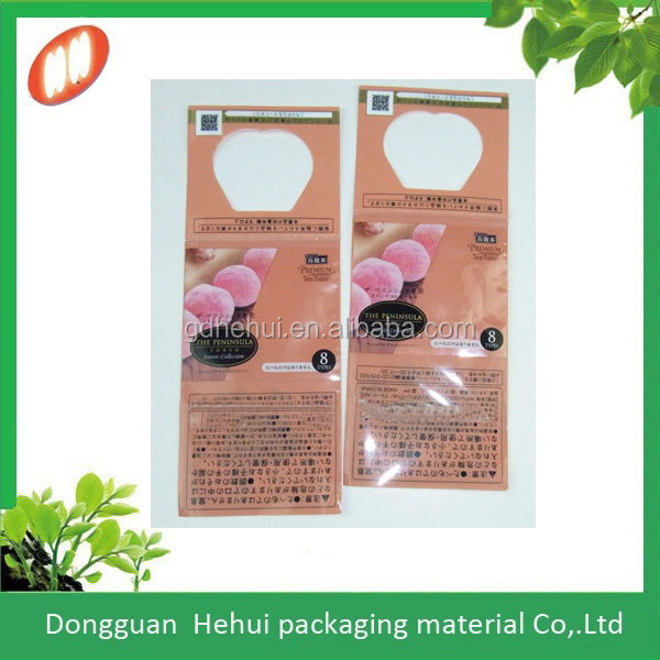 OEM custom printed self adhesive plastic tea bag