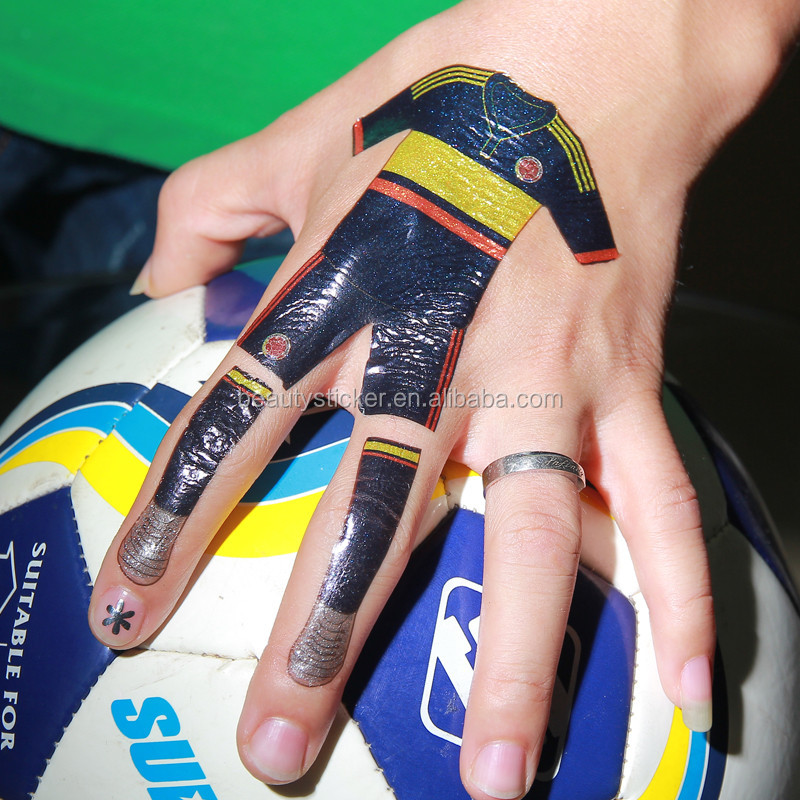 ワールドカップ タトゥーカラフル一時的な サッカー の入れ墨の デザイン 2016 問屋・仕入れ・卸・卸売り