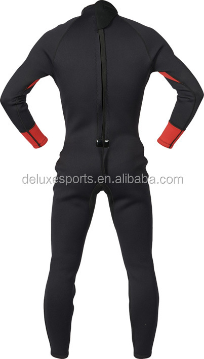印刷付きウェットスーツネオプレン背部のジッパー、 w-023mmのネオプレンウェットスーツの男性問屋・仕入れ・卸・卸売り