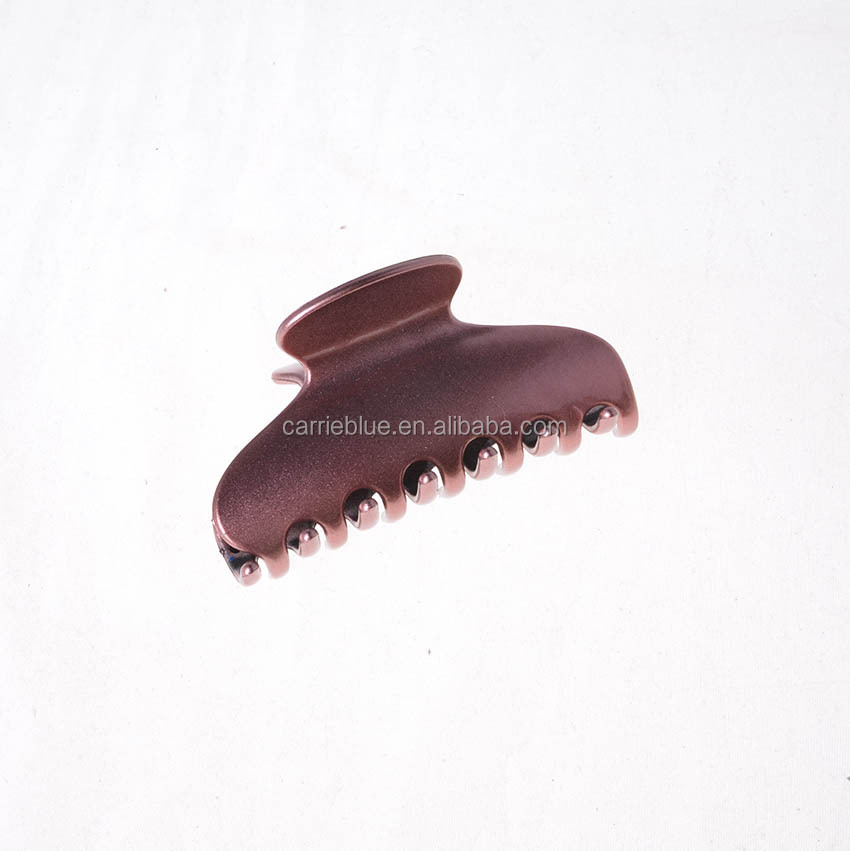 gold brown plain hair claw in hair claws korean fashion ladies