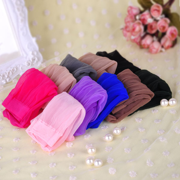 10Pairs Women Ultra-Thin Elastic Silky Short Stockings Ankle Socks 11Colors