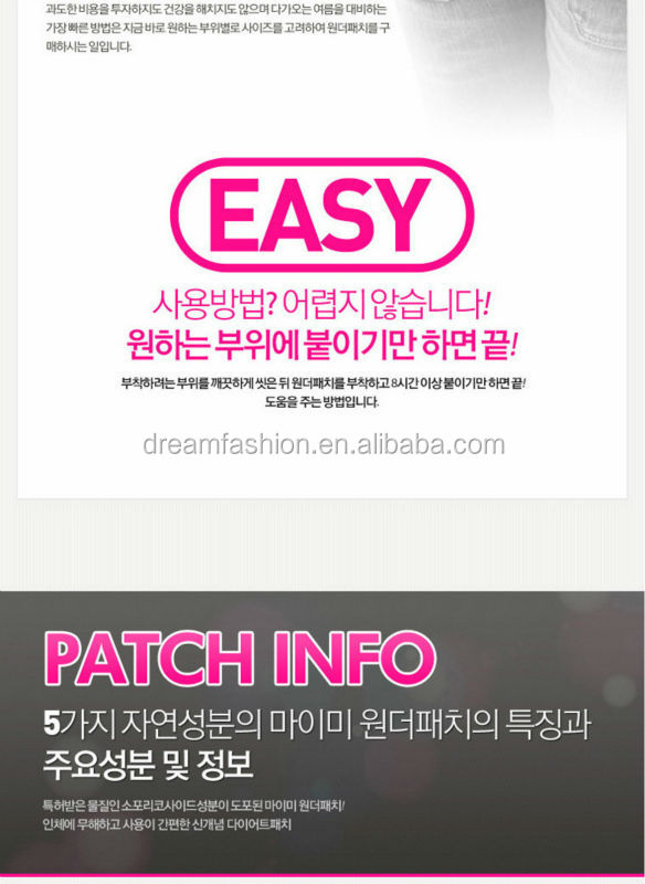 Belly MYMI Wonder Patch,slimming patch