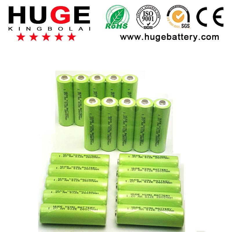High Quality Nimh Aa 1800mah 1.2v Rechargeable Battery Buy Nimh Aa