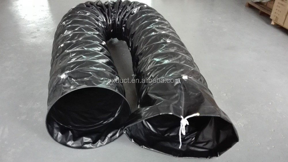 500mm Black Air Conditioning Pvc Duct,Ventilating Duct,Marine Flexible Duct Buy Flexible Round