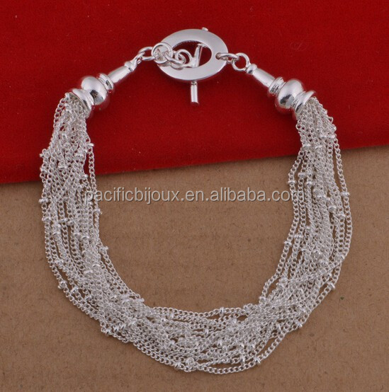 Cheap African Multi Wire Thin 925 Sterling Silver Bracelet Cde Jewelry ...