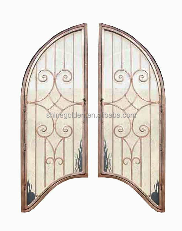 Gyd 15d0217 Modern Cast Iron Decorative Metal Door Grate View