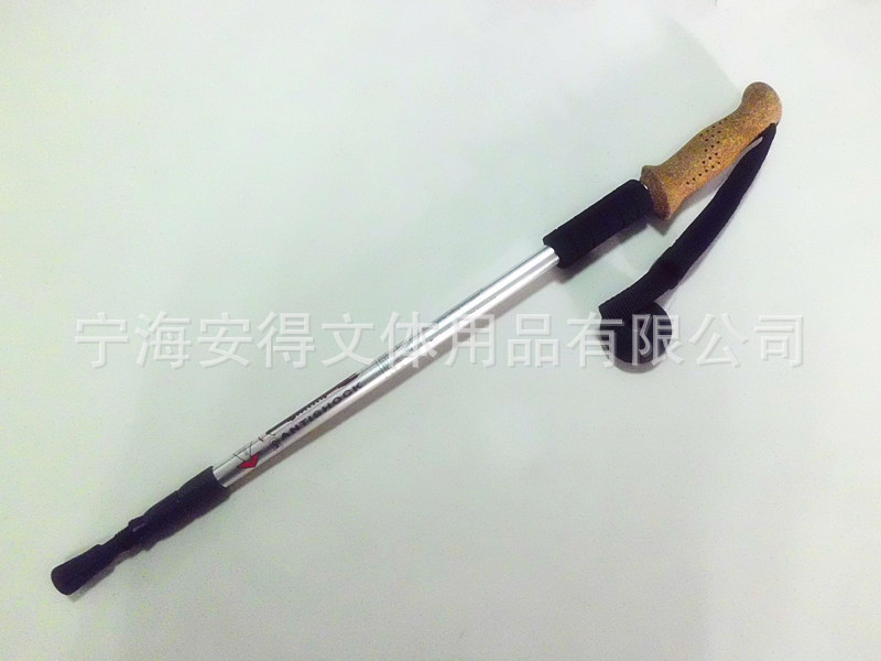 アンドラプラスタイルの供給高品質のコルクのハンドル古い登山杖スティック卸売トレッキングポールスキーポール問屋・仕入れ・卸・卸売り
