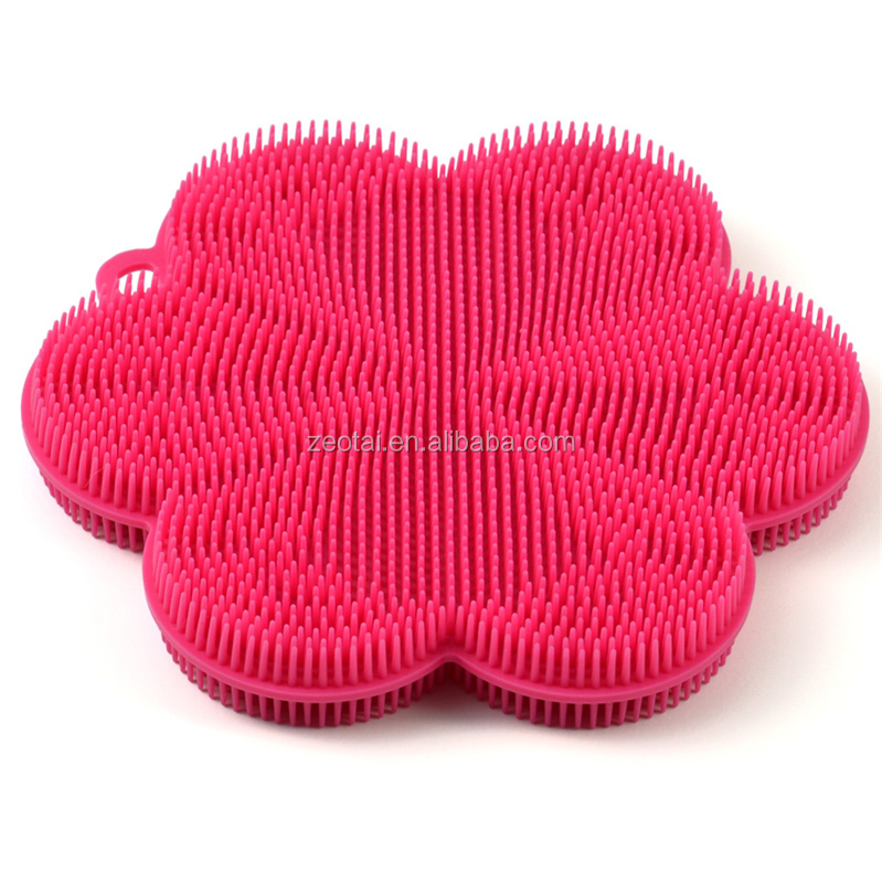 China Customized Silicone Dish Washing Kitchen Scrubber Manufacturers,  Suppliers - Factory Direct Wholesale - Hongzhida