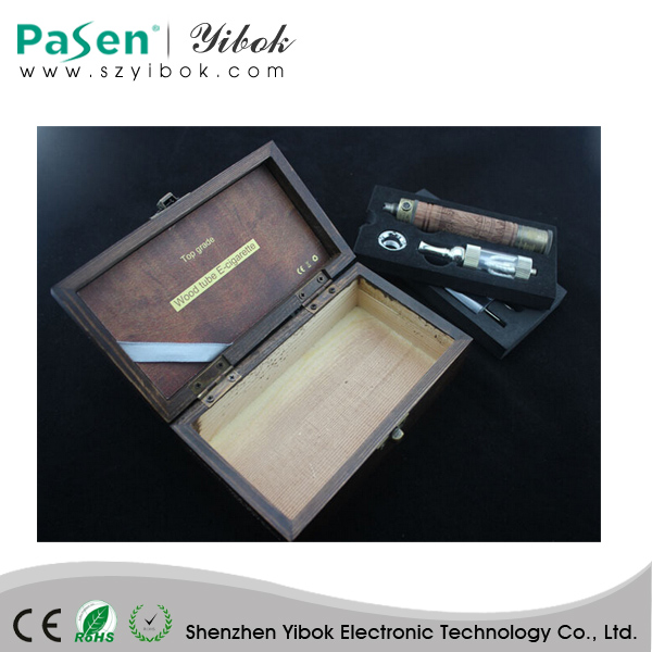 Changable voltage e-fire ecigarette best gift for old people , wooden case e-fire