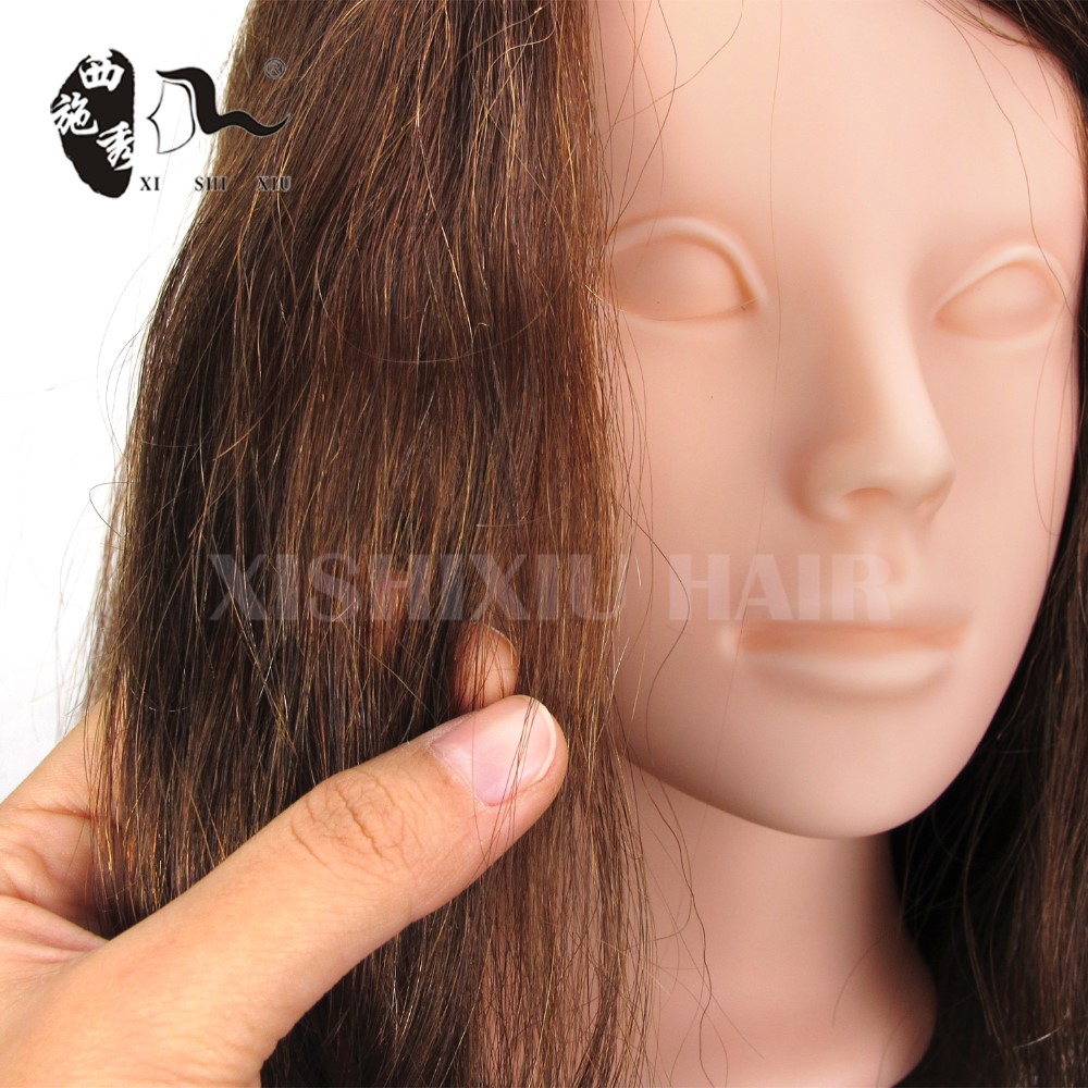 2016 XISHIXIU HAIR factory price eyelash extension training mannequin head for eyelash extension