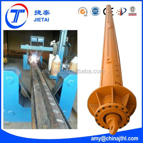 earth foundation standard rock rotary drilling rig kelly bar