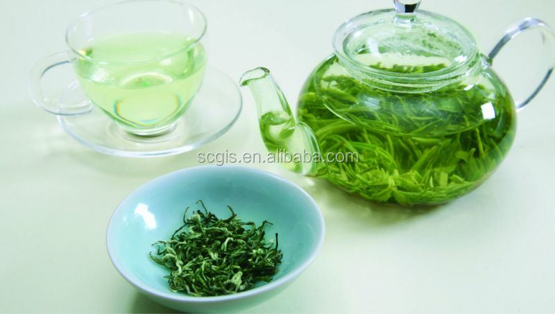 vacuum package biluochun green tea leaf