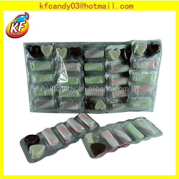 16g Heart Shape Chocolate&Marshmallow Cup