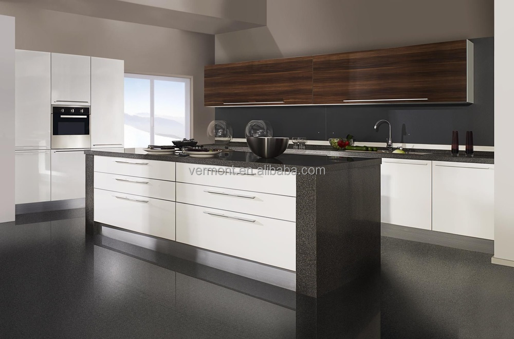 Groothandel u vorm lak modulaire keuken muur opknoping kast keuken ...