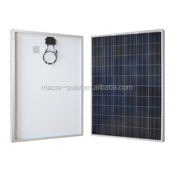 高効率ポリ25024ボルトワット太陽光発電ソーラーパネルtuv証明書付きのオンとオフのためにグリッドシステム問屋・仕入れ・卸・卸売り