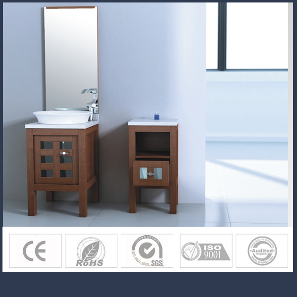 Blanc phoenix comptoir en pierre en céramique lavabo brun en bois ... Salle de bain bois blanche et pierre
