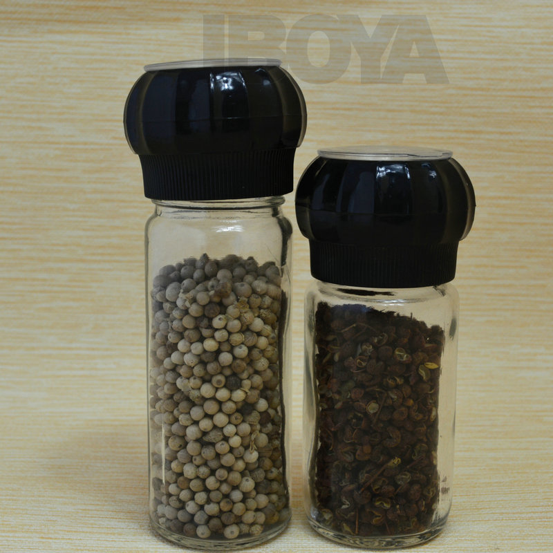 80ml 100ml salt pepper grinders bottles