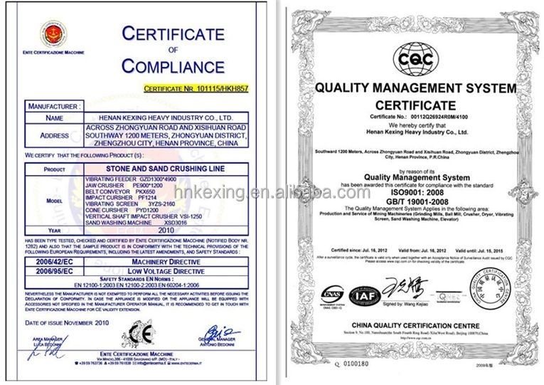 新しいネジの砂洗浄機とceおよびisoは承認した