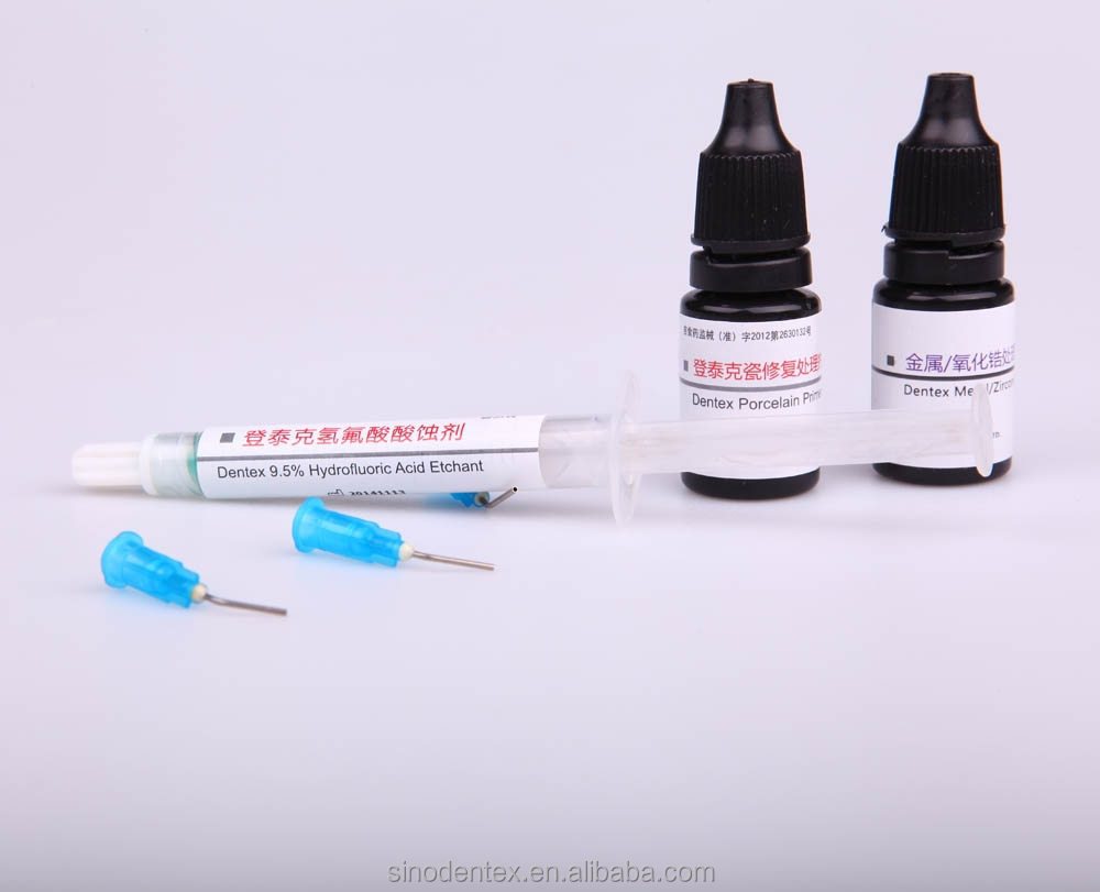 Dentex Porcelain Zirconia Metal Primer Repair Kit Buy Porcelain