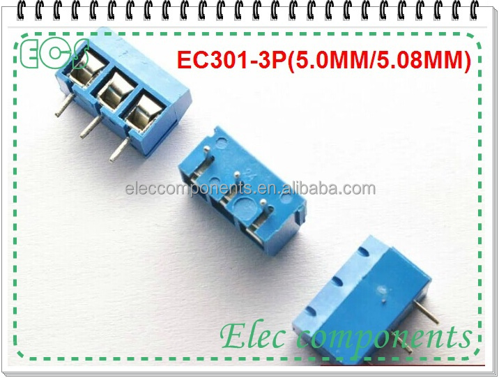 Ec301-3pec301-5.0-3pkf3012ピンpcbねじ5. 08ミリメートルストレートピンpcbねじ端子台コネクタ仕入れ・メーカー・工場