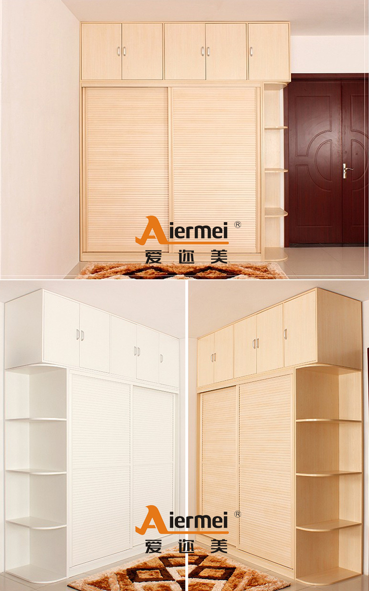 Pas cher armoire chambre armoire murale design garde robe id de ...