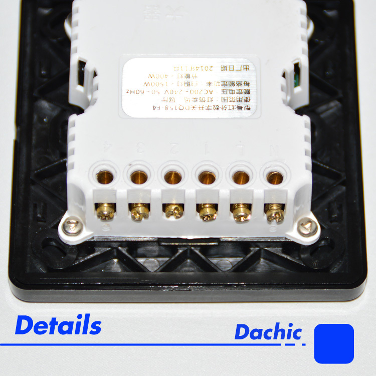 黒ac220v/4つのチャンネル白い色ir制御スマートライトスイッチ仕入れ・メーカー・工場