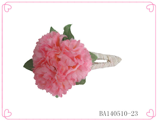 絹の花スナップクリップ、 春の金属ヘアクリップ、 卸売スナップヘアクリップ問屋・仕入れ・卸・卸売り