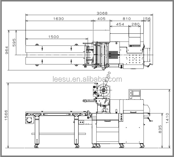 SGM080-3B-P/T Multifunctional Automatic Horizontal Pillow Chocolate Bar Packing Machine
