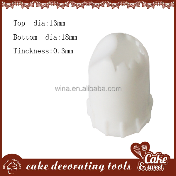 Plastic cake nozzle/tip,icing cake decoration