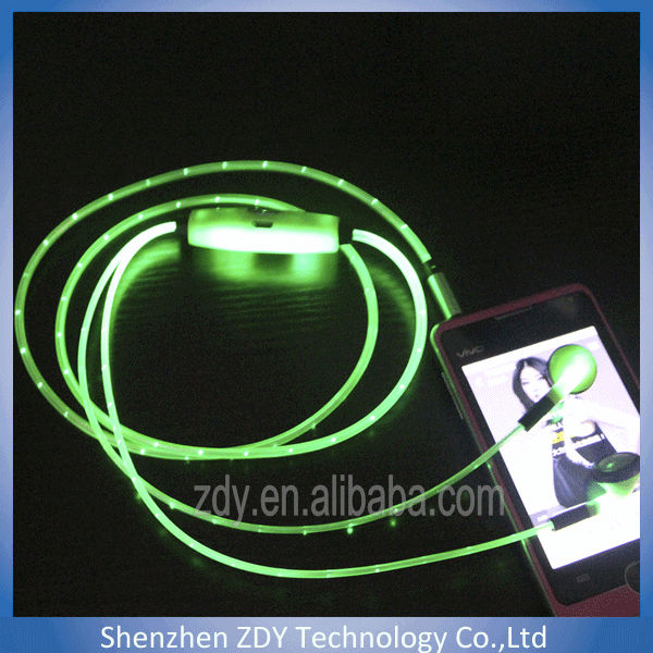 高品質-- 主導のヘッドフォン/led点滅イヤホン/ヘッドセットを導いた問屋・仕入れ・卸・卸売り