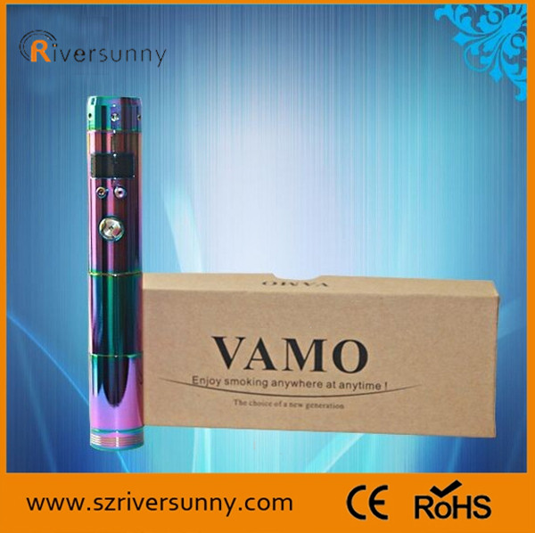 Newest Rainbow vamo v5 mod v5 ecig rainbow steel pk vamo v5 mod rainbow copper mechanical mod