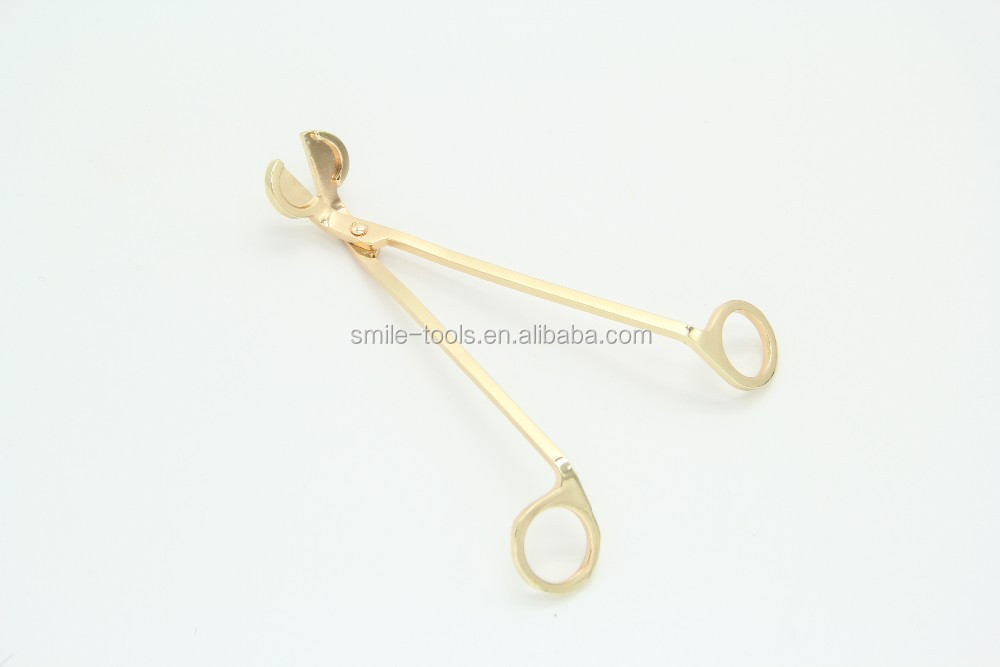 Candle Wick Oil Lamp Stainless Steel Trimmer Scissors Snuffers Cutter Tool