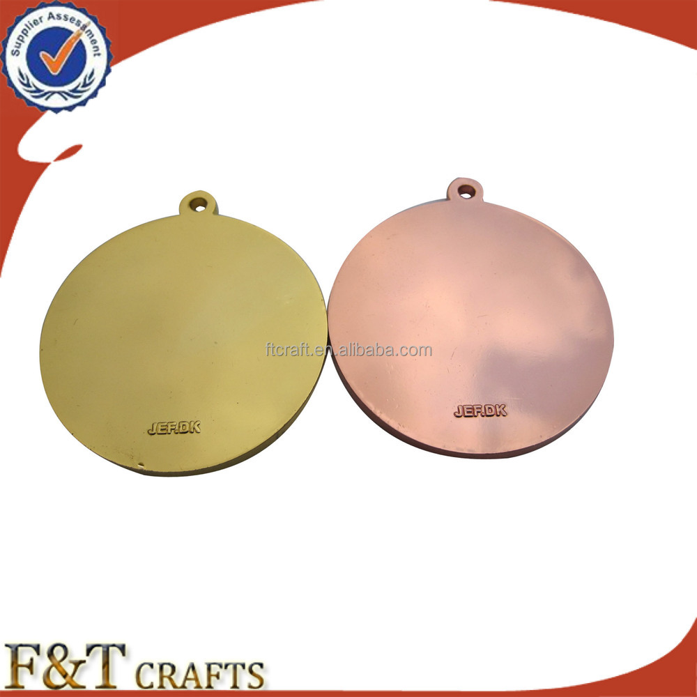 高品質の差動型メダル鉄めっき金属金メダル/カスタムメダル/ソフトエナメルの金メダル仕入れ・メーカー・工場