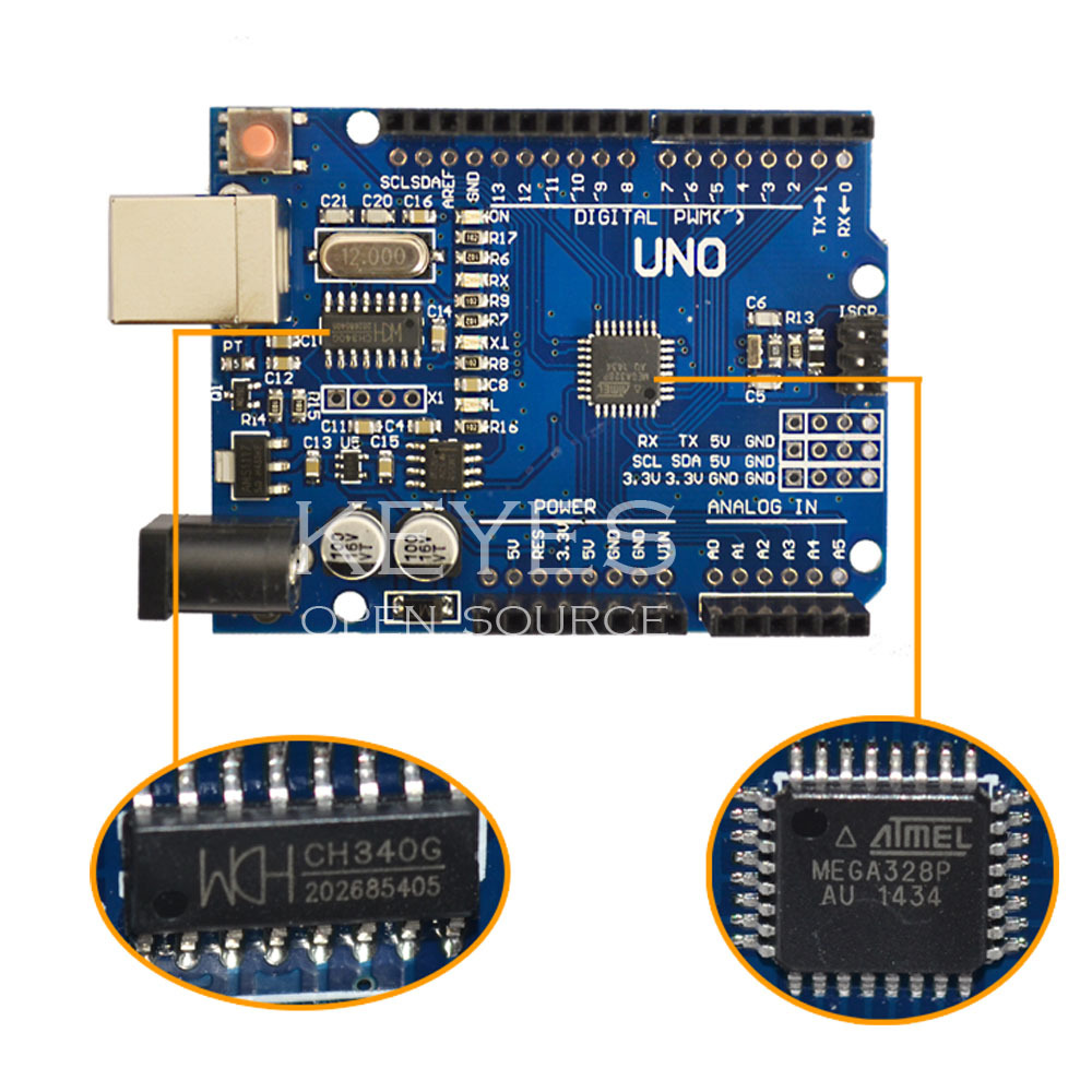 ch340の最新バージョン、 unor3atmega328マイクロコントローラ開発とケーブルでボードピンヘッダ仕入れ・メーカー・工場