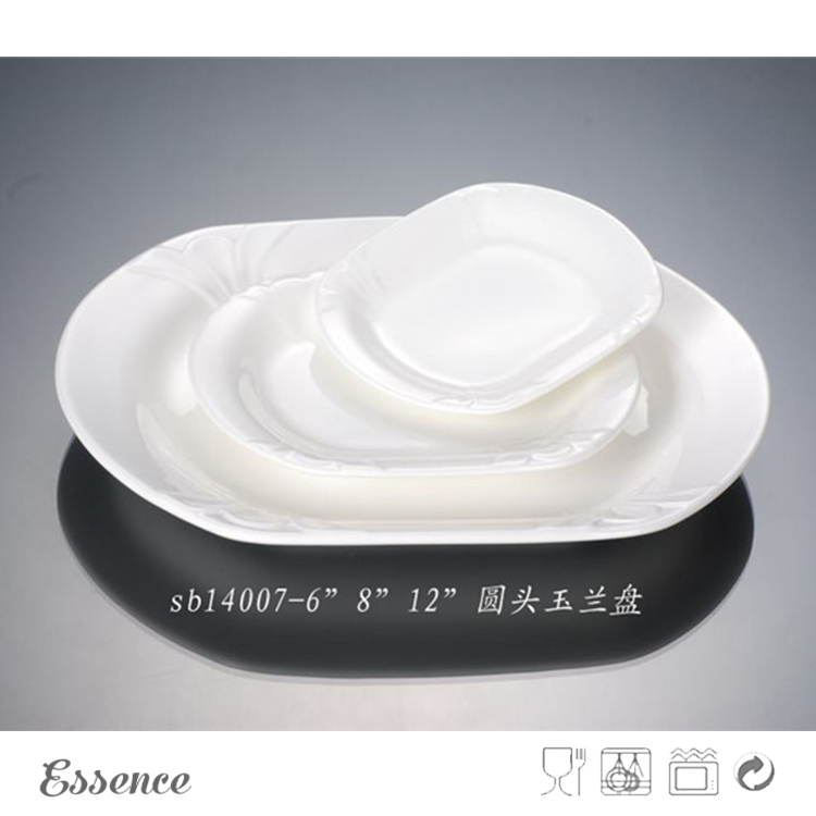 ホット販売中国製ホワイト磁器醤油料理仕入れ・メーカー・工場