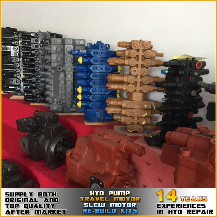 Hydraulic-valve-bank