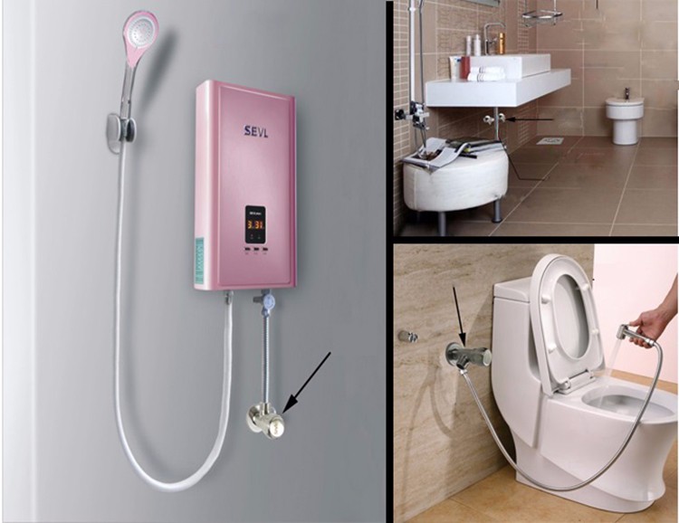 bathroom angle valve