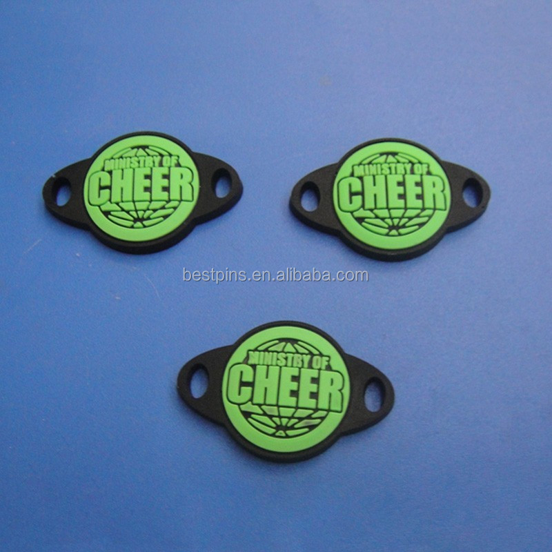 Sneaker Accessories Metal Custom Logo Shoe Lace Plates For Marathon