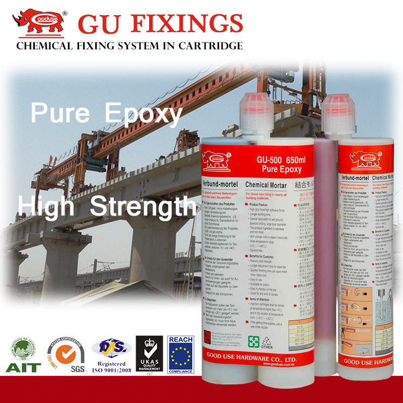 construction adhesive glue for concrete screw anchor and metal prices