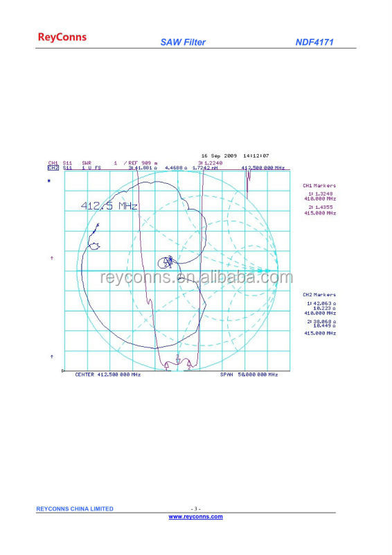 Cdma450reyconnsndf4171ブロックltx412.5sawフィルタと中心周波数mhzの仕入れ・メーカー・工場