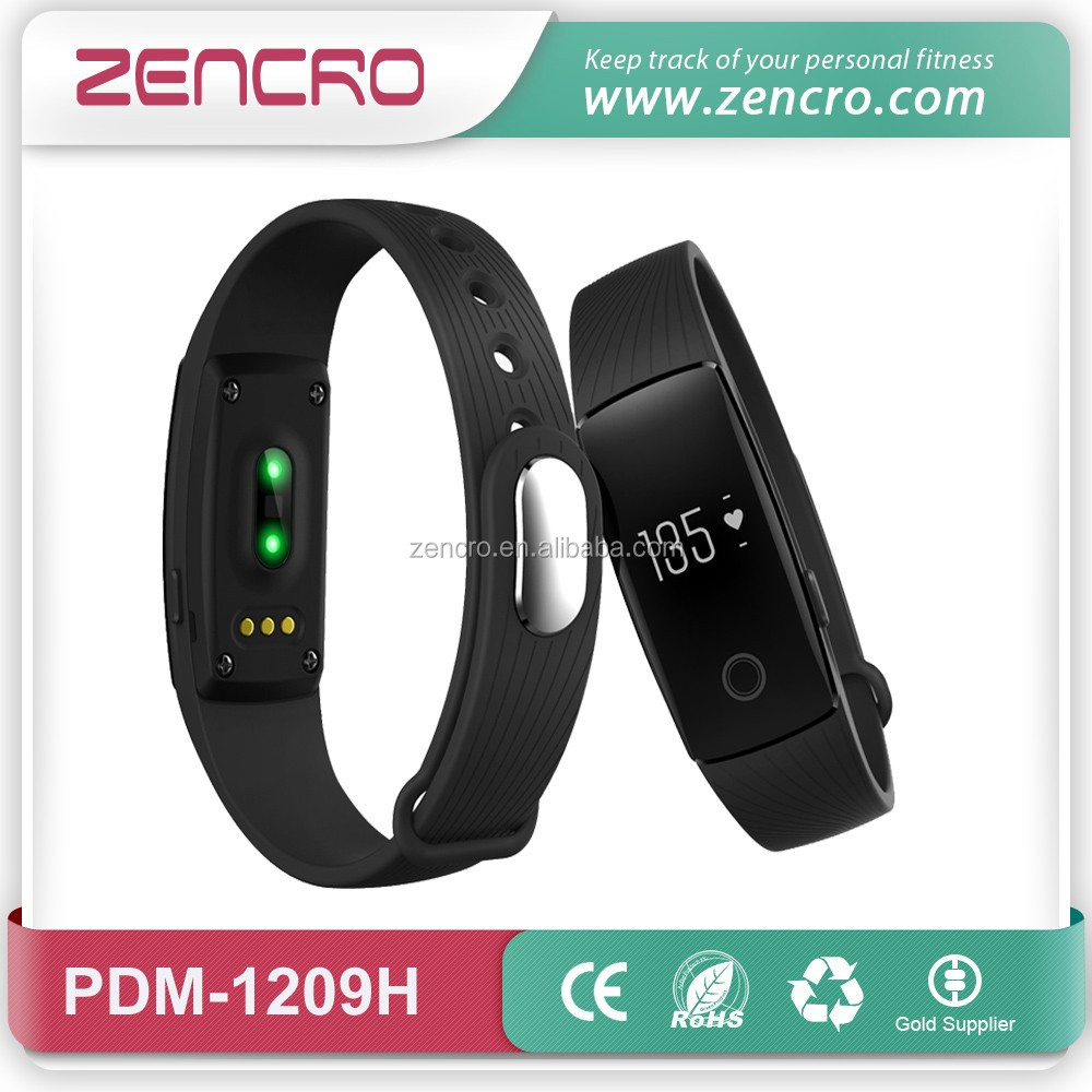 Zencro最新ムーティ機能fitbit充電hr心拍数モニターbluetooth veryfitスマートリストバンドブレスレット仕入れ・メーカー・工場
