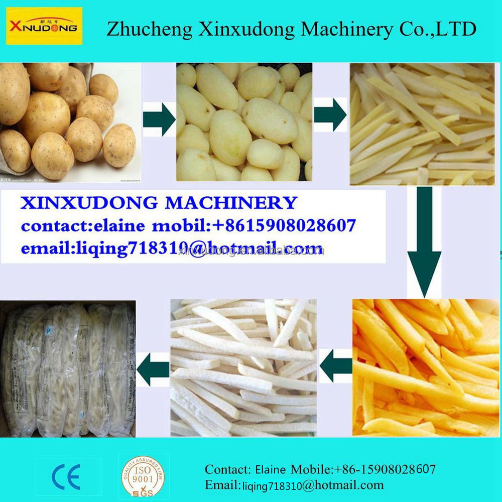 automatic continous frying production line