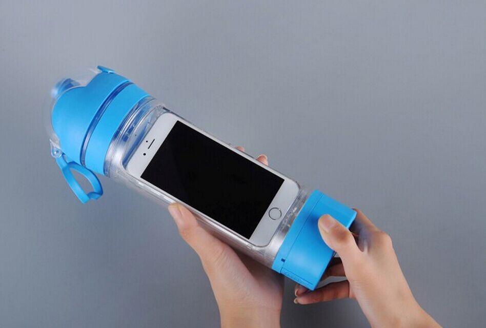 水のボトルを箸置きタイプと環境に優しいtritan材料ibottle、クリエイティブトリスタン·携帯電話スポーツボトル仕入れ・メーカー・工場