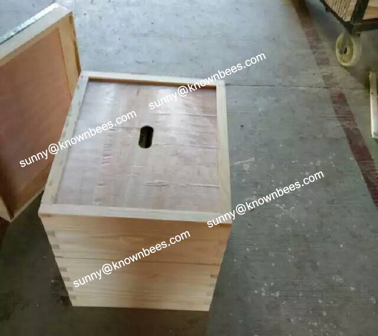 木製ダブル二層langstroth蜂の巣仕入れ・メーカー・工場